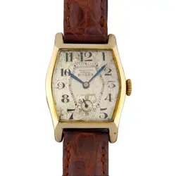 VINTAGE MARCONI ROLEX WHITE DIAL MANUAL WIND 24MM X 32MM