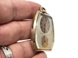 RARE Rolex Ultra Prima Prince Imperial Doctors pendant watch in Rose Gold filled