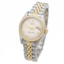 LADIES ROLEX OP DATEJUST TWO-TONE WATCH REF.69173 PYRAMID DIAL 6.25