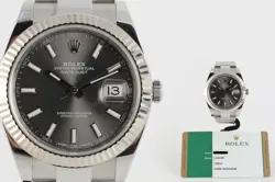 ROLEX DATEJUST 126334 STAINLESS STEEL 41MM MEN'S WATCH
