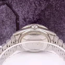 Rolex Men's Datejust 36mm Jubilee Steel Watch ICED 2.50ct Diamonds Purple Dial