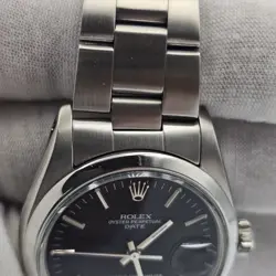 BLACK DIAL STAINLESS