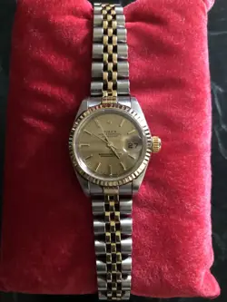 WOMEN ROLEX OYSTER PERPETUAL DATEJUST