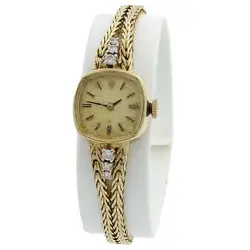 WATCH 17X17MM 14K