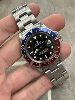 ROLEX GMT MASTER II PEPSI OYSTER BRACELET 126710BLRO