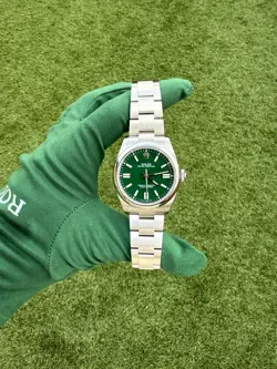 6/28/25 ROLEX OYSTER PERPETUAL 134300 GREEN (41MM) EBAY LIVE!