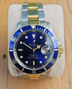 BLUE TWO-TONE 40MM