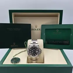 NEW 2025 ROLEX YACHT-MASTER 40MM 126622 RHODIUM DIAL PLATINUM WATCH UNWORN