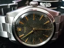 VINTAGE ROLEX 6426 WITH AN ULTRA RARE STARRY SKY OR SPECKLED TROPICAL PATINA