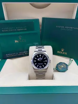 ROLEX EXPLORER I 36MM 124270 BOX & PAPERS 2024