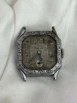 VINTAGE ROLEX ENGRAVED COCKTAIL WATCH FOR REPAIR