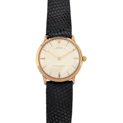 ROLEX 9233 VINTAGE OYSTER PERPETUAL 18K YELLOW GOLD 30MM 1956