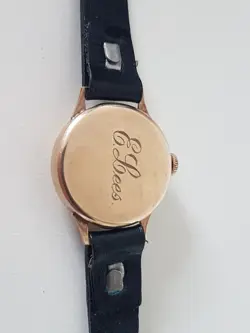 9CT GOLD CASED
