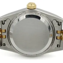 Rolex OP Ladies Two-Tone Watch Ref 76193 Champagne Dial 26mm AS IS #W120080-1