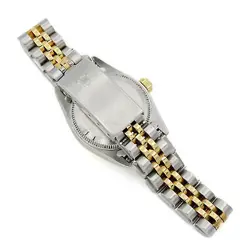 Rolex OP Ladies Two-Tone Watch Ref 76193 Champagne Dial 26mm AS IS #W120080-1