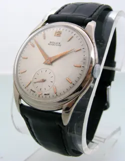 VINTAGE BIG ROLEX MARCONI 37,5 MM. HIGH QUALITY DRESS  WATCH, SWISS MADE
