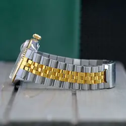 GOLD STEEL BLACK