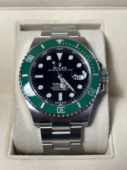 MINT ROLEX SUBMARINER DATE STARBUCKS STEEL BLACK 41MM 126610LV WATCH BOX PAPERS