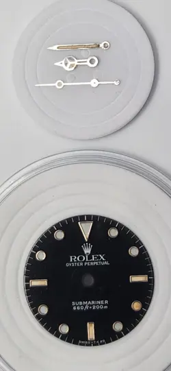 Vintage Rolex Submariner Tritium 5513 Tropical Dial & Submariner Hands