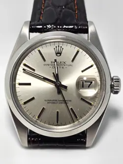 MEN'S STAINLESS STEEL ROLEX DATE 1972