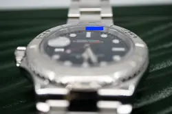 BLUE 40MM STAINLESS
