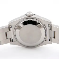 ROLEX OYSTER PERPETUAL 177200 WHITE LACQUER ROMAN OYSTER WARRANTY 2015