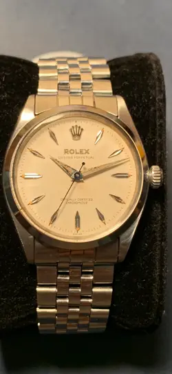 VINTAGE ROLEX OYSTER PERPETUAL CHRONOMETER 6564 MANUFACTURED IN 1957 WRISTWATCH