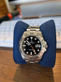 ROLEX EXPLORER II 42MM BLACK DIAL 226570 AUTOMATIC WATCH ONLY.
