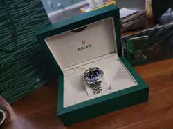 2 ROLEX GMT MASTER II ONE PEPSI METEORITE AND ONE BATGIRL JUBILEE