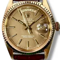 VINTAGE ROLEX DAY-DATE 1803 18KT GOLD