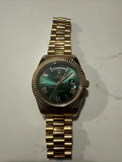 ROLEX OYSTER PERPETUAL DAY-DATE 18K GOLD ROSE GOLD