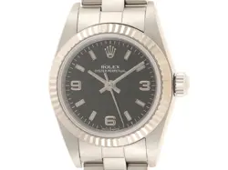 [P# 2002] ROLEX 24 76094 /K18WG BLACK DIAL AUTOMATIC #223