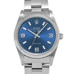 ROLEX AIR KING 14000M D NUMBER (MANUFACTURED AROUND 2005) MEN'S WATCH G0329