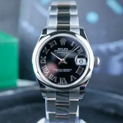 ROLEX DATEJUST 31MM 278240 BLACK DIAL LADIES OYSTER 2025 UNWORN FULL SET