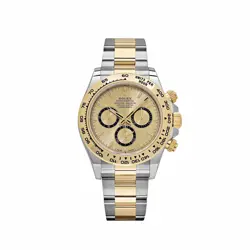 ROLEX DAYTONA 126503 YELLOW GOLD STAINLESS STEEL CHAMPAGNE DIAL