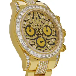 Rolex Daytona 'Eye of the Tiger' 116598TBR Yellow Gold Diamond Accents