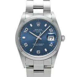 ROLEX OYSTER PERPETUAL DATE 15200 A NUMBER (MANUFACTURED AROUND 1999) G0329