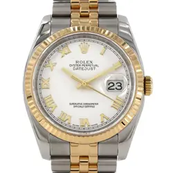 AUTHENTIC ROLEX DATEJUST 116233 SSXYG AUTOMATIC #V  #230-000-018-1357