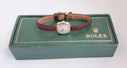 ROLEX 9K YELLOW GOLD 1926 VINTAGE HAND WINDING LADIES WRISTWATCH