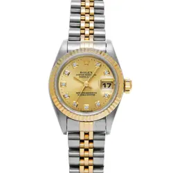 ROLEX DATEJUST 69173G T NUMBER (MANUFACTURED AROUND 1996) LADIES WATCH G0329
