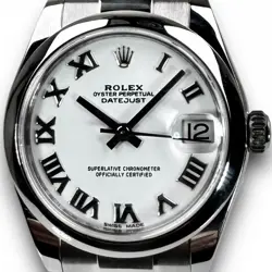 WHITE ROLEX DATEJUST