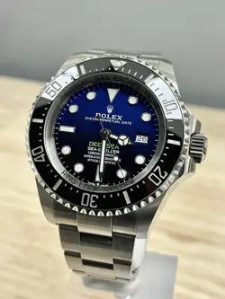 ROLEX SEA-DWELLER DEEPSEA JAMES CAMERON 126660 BLUE AND BLACK DIAL DIVE WATCH