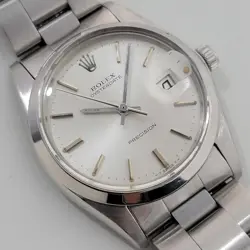 MENS ROLEX OYSTERDATE PRECISION REF 6694 34MM 1980S MANUAL WIND SWISS RA441