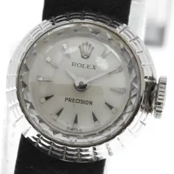 ROLEX 2025 PRECISION K18WG CAL.1400 HAND WOUND LADIES  824008