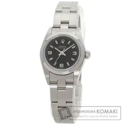 ROLEX 76080 OYSTER PERPETUAL WATCH SS SS WOMEN