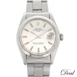 ROLEX OYSTER PERPETUAL DATE 1500 VINTAGE 1972 MEN  WATCH