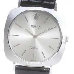 ROLEX 3747 CELLINI K18WG CAL.1600 HAND WOUND MEN   831005