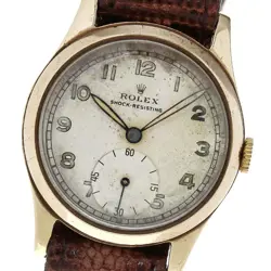 ROLEX REF.12325 K9YG VINTAGE DENISON CASE HAND WOUND MEN   678496