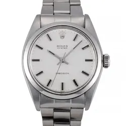 ROLEX OYSTER PRECISION ONYX HANDS CIRCA 1968 REF.6426 ANTIQUE MEN  WATCH