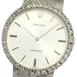 ROLEX PRECISION CAL.1225 DIAMOND BEZEL HAND WOUND MEN   765558